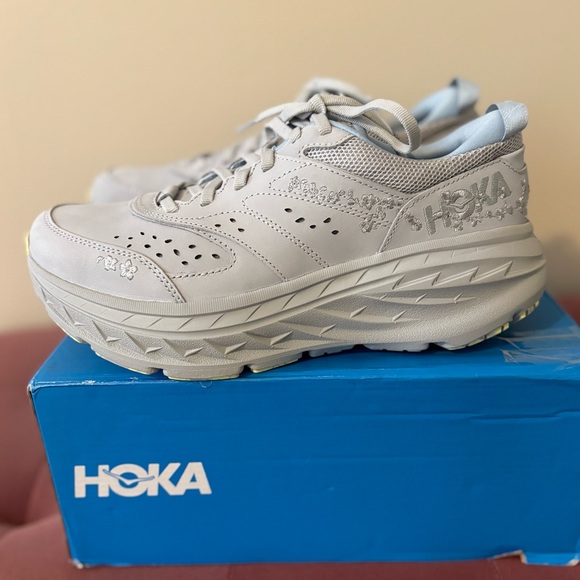 Hoka | Shoes | Hoka Vibrant Bloom Bondi Sneakers | Poshmark